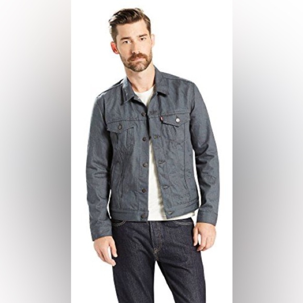 Levi's Men's Trucker Jacket, Rigid, size Extra Large